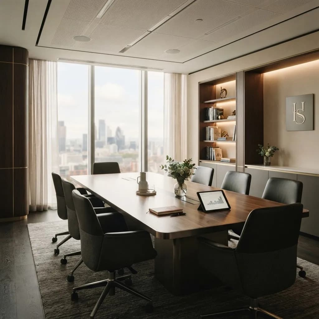 Editorial image evoking healthcare organizational leadership